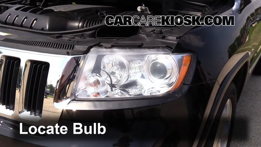 2012 Jeep Grand Cherokee Limited 5.7L V8 Lights Parking Light (replace bulb)
